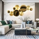 Loft Industry Modern - Gold Plates Wall